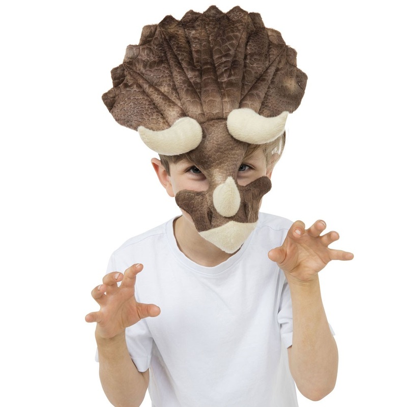 Triceratops Dino child mask