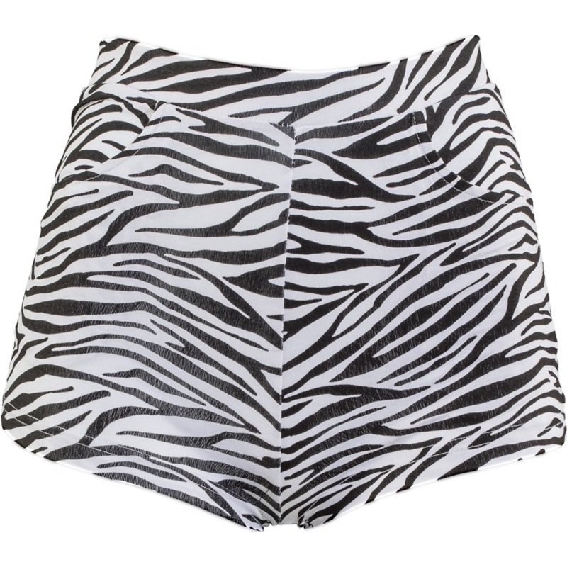 Zebra hotpants for women S-M