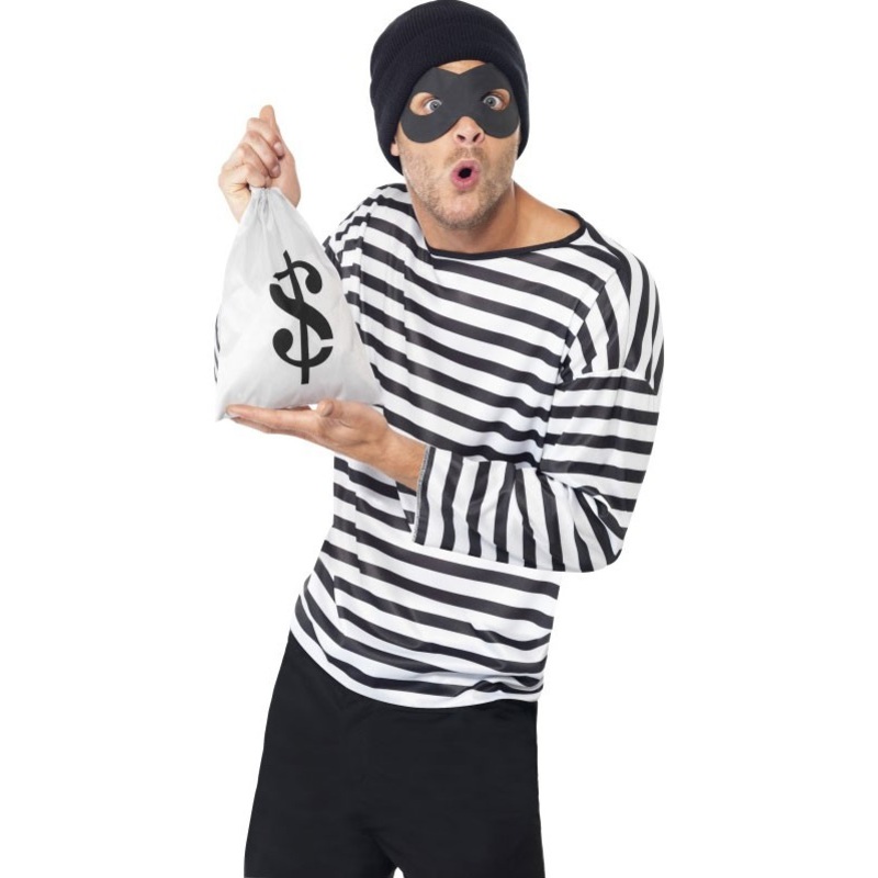 Bank robber accessories set