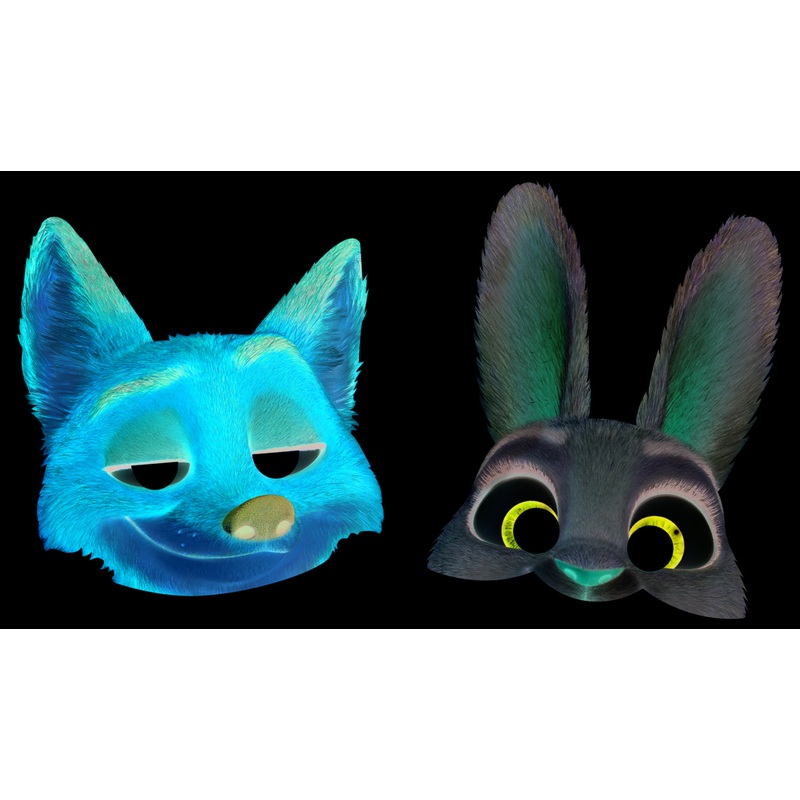 Zoomania 6 masks