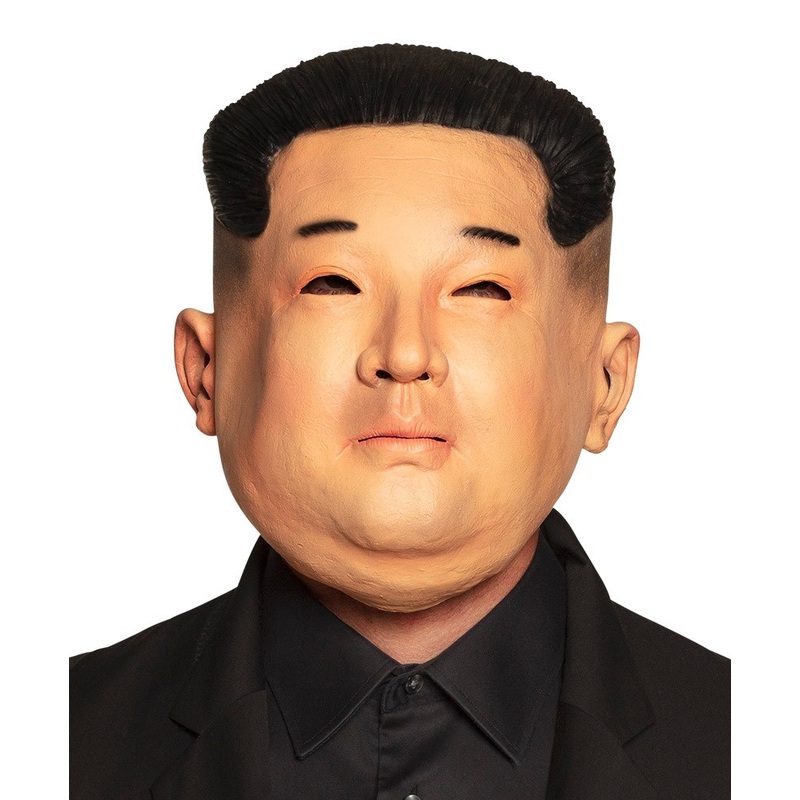 Asian dictator latex mask