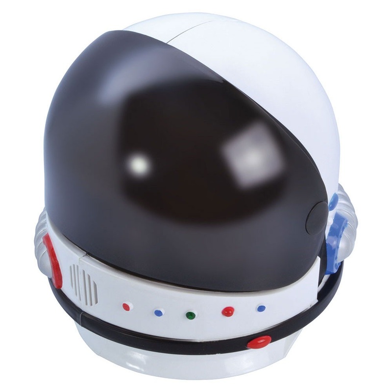 Astronaut helmet with dark viewing window
