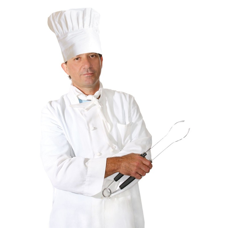White Gaston chef hat