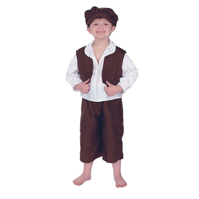Victorian street child costume Oliver 128