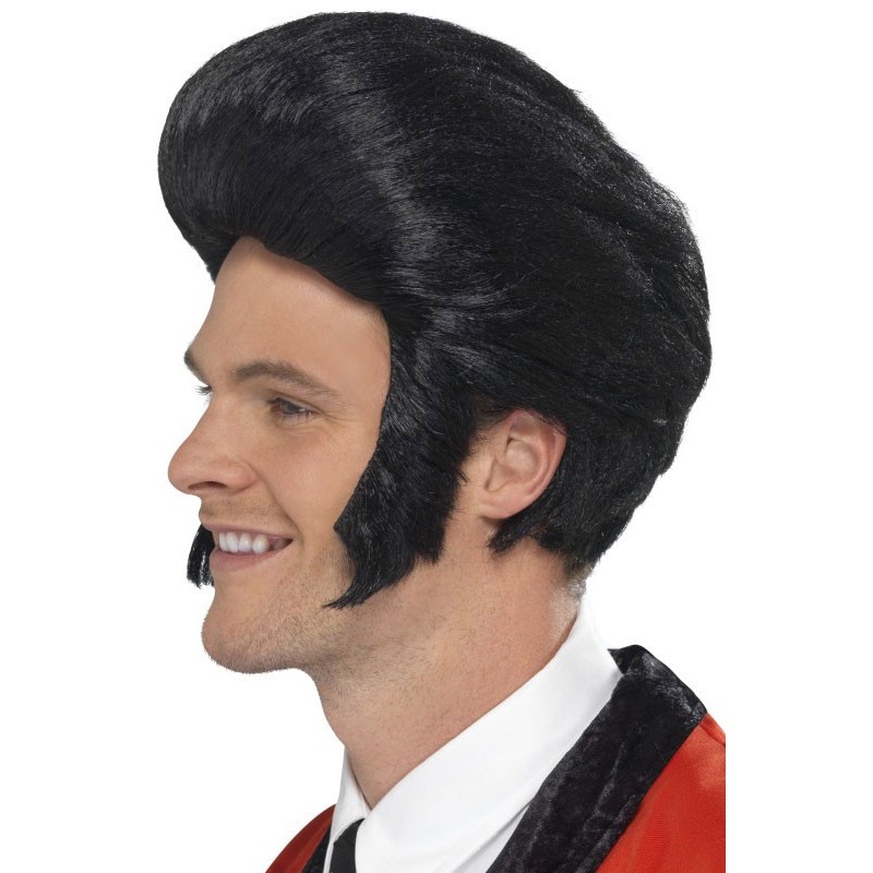 50s Rock King men's wig