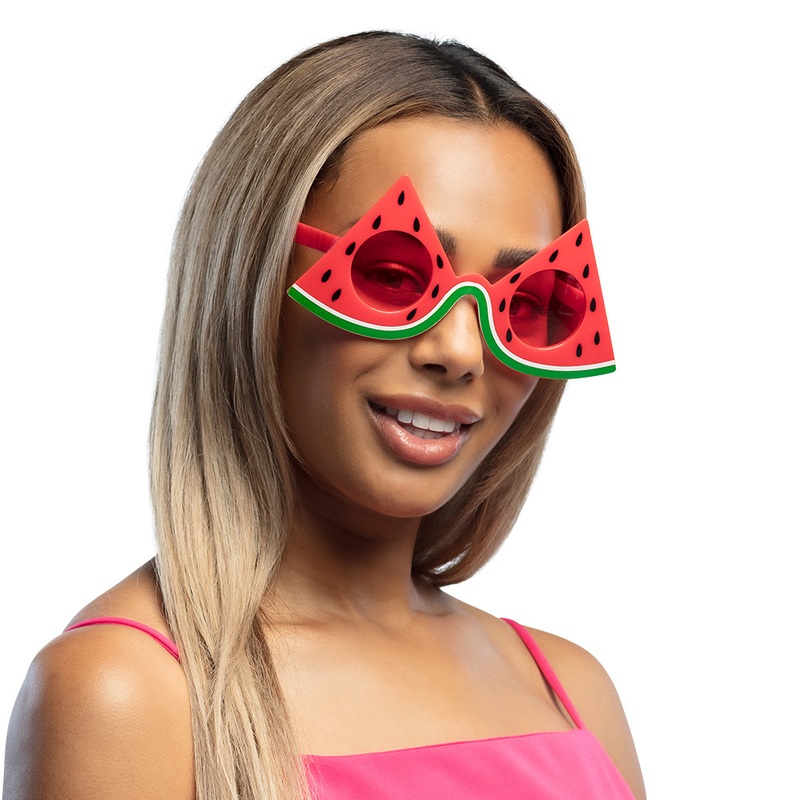 Watermelon party glasses