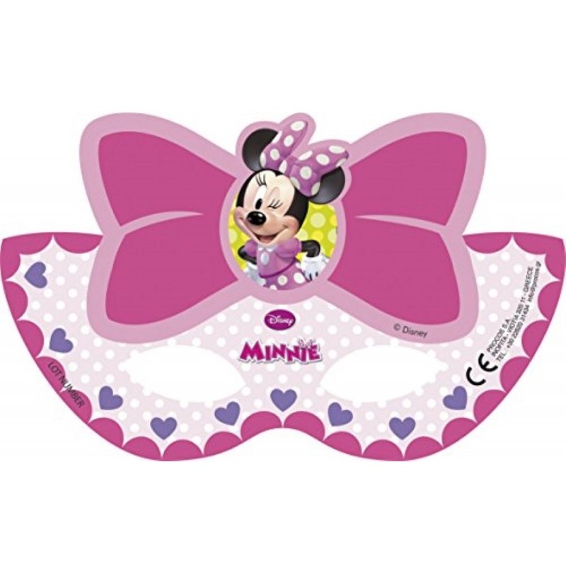 6 Minnie Mouse Glory Day masks