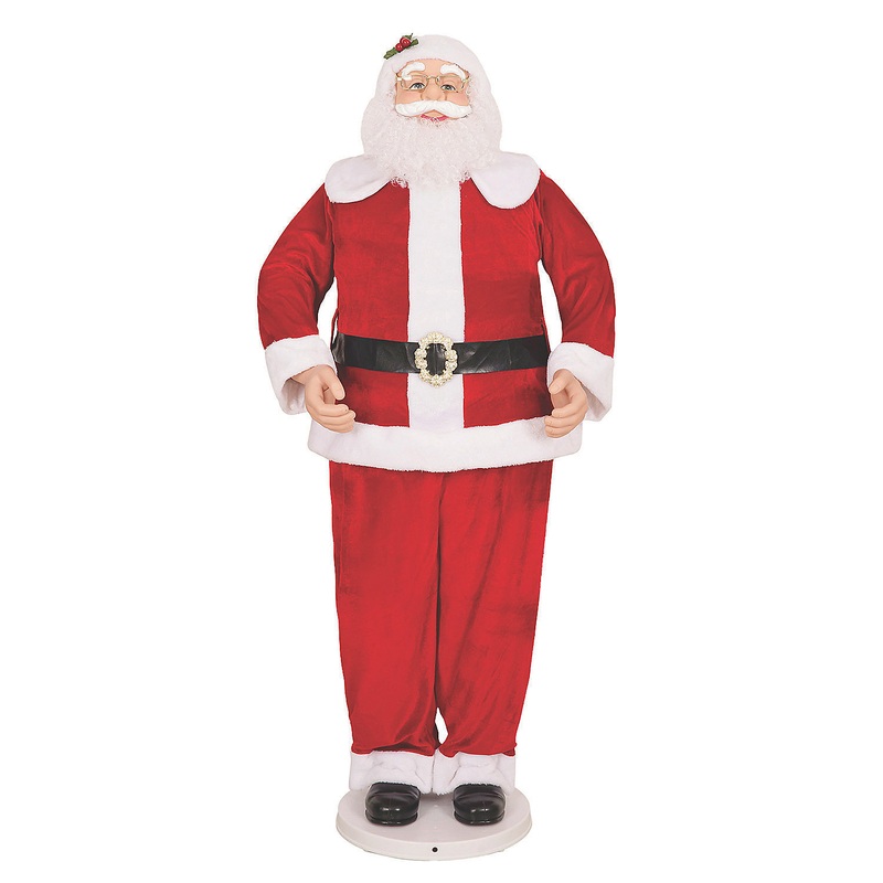 5ft Dancing Santa Animated Prop