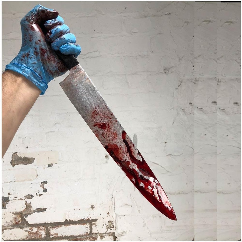 Bloody Kitchen Knife