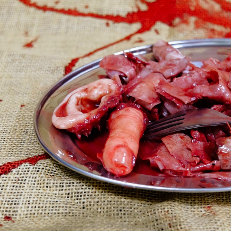 Gore Plate - 'Having an Old Friend for Dinner'