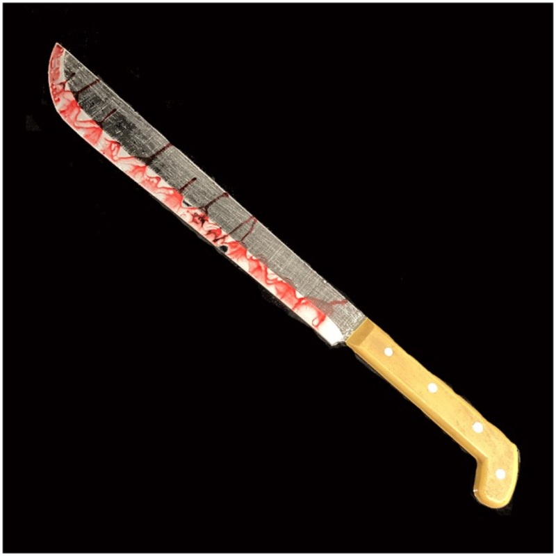 Realistic Bloody Machete