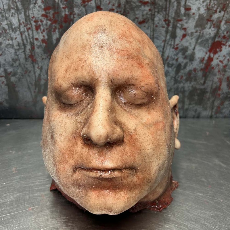 Silicone Severed Head - Adam, Dead A While