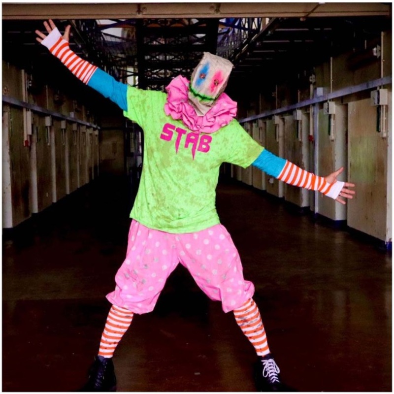Spiral Clown Costume - STAB XL