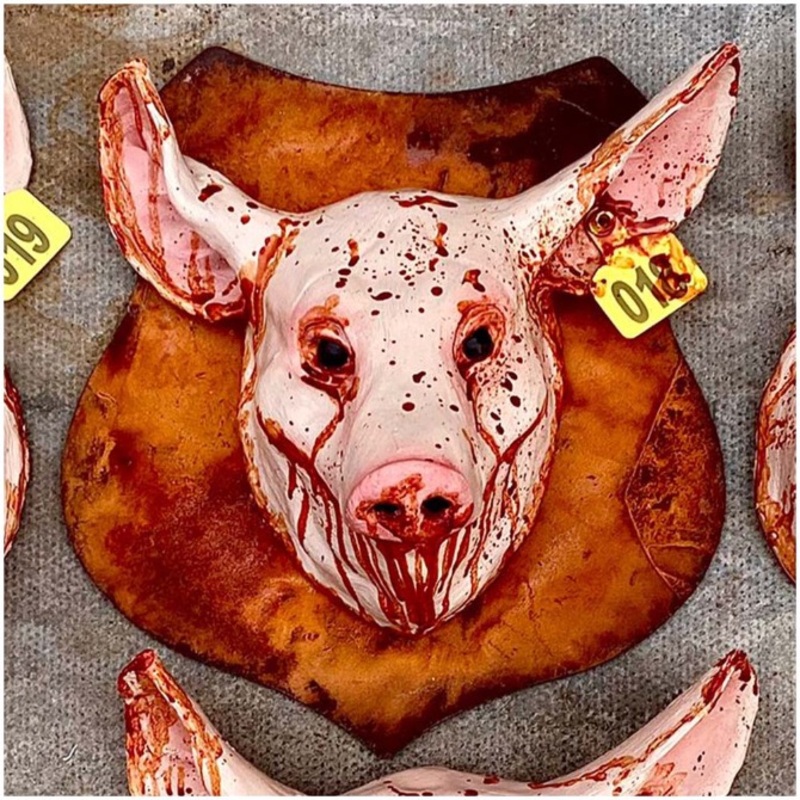 Trophy Pig Head Prop