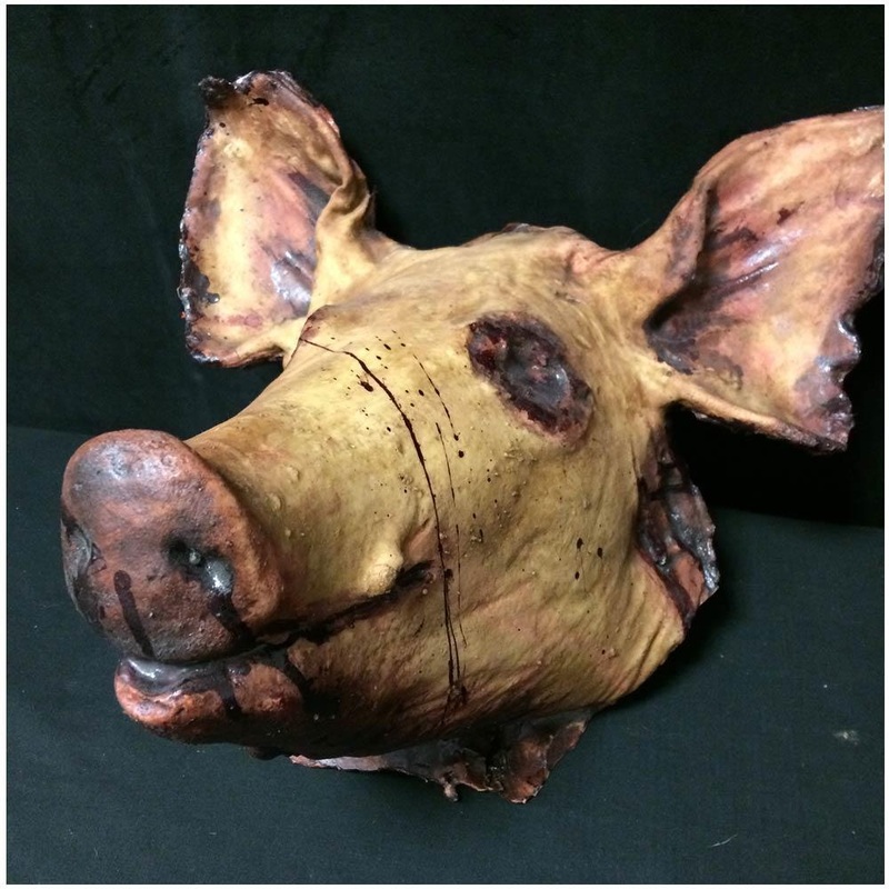 Deluxe Pig Head Prop
