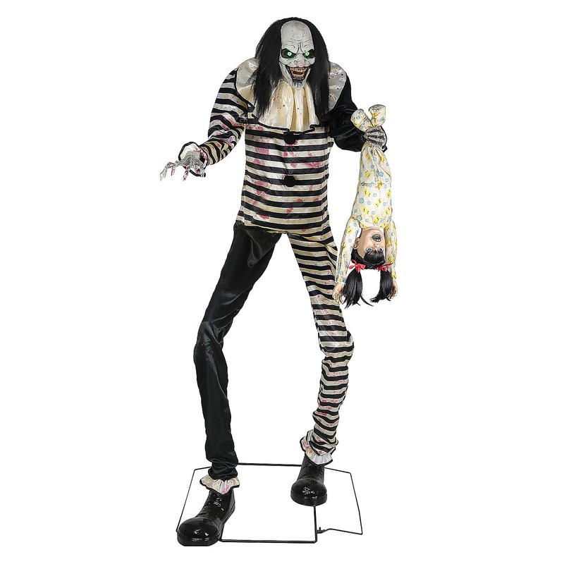 Sweet Dreams Clown Animated Halloween Prop