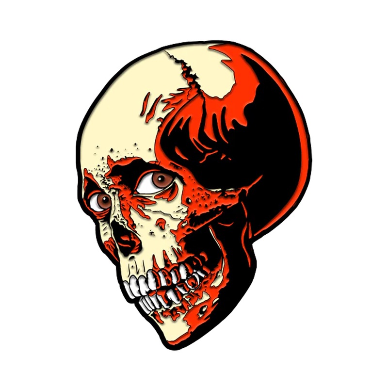 Evil Dead 2 - Cover Skull Pin