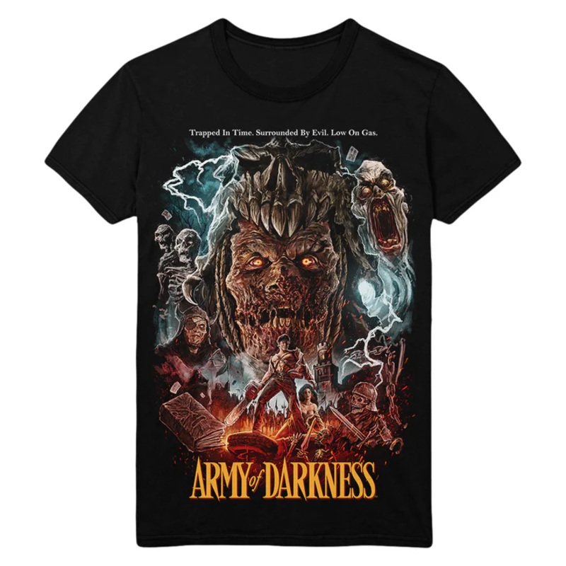 Gutter Garbs Horror T Shirt - Army of Darkness S