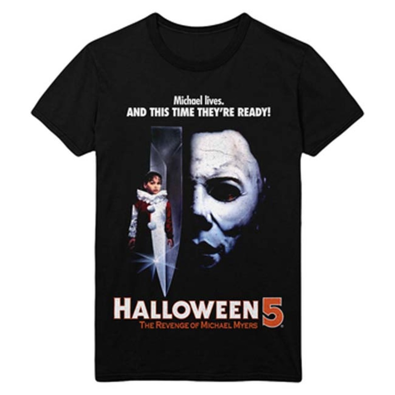 Gutter Garbs Horror T Shirt - Halloween 5: Classic (Theatrical) S
