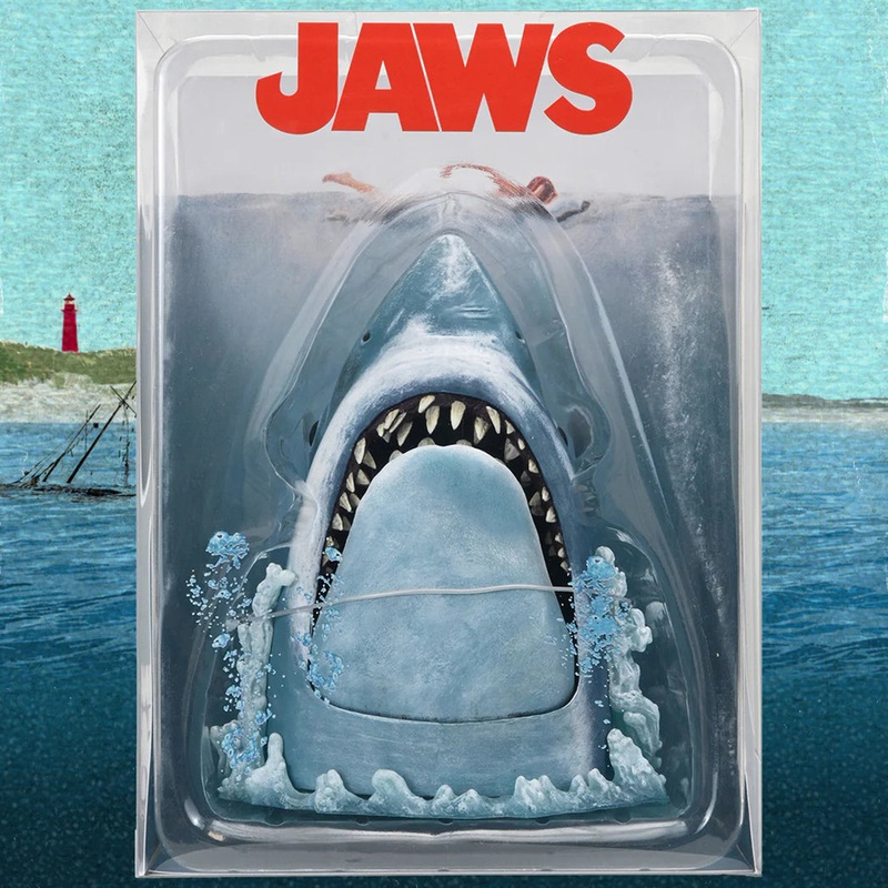 NECA Jaws 50th Anniversary Poster Statue