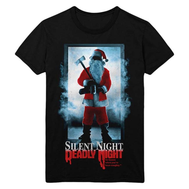 Gutter Garbs Horror T Shirt - Silent Night Deadly Night: Foreign S