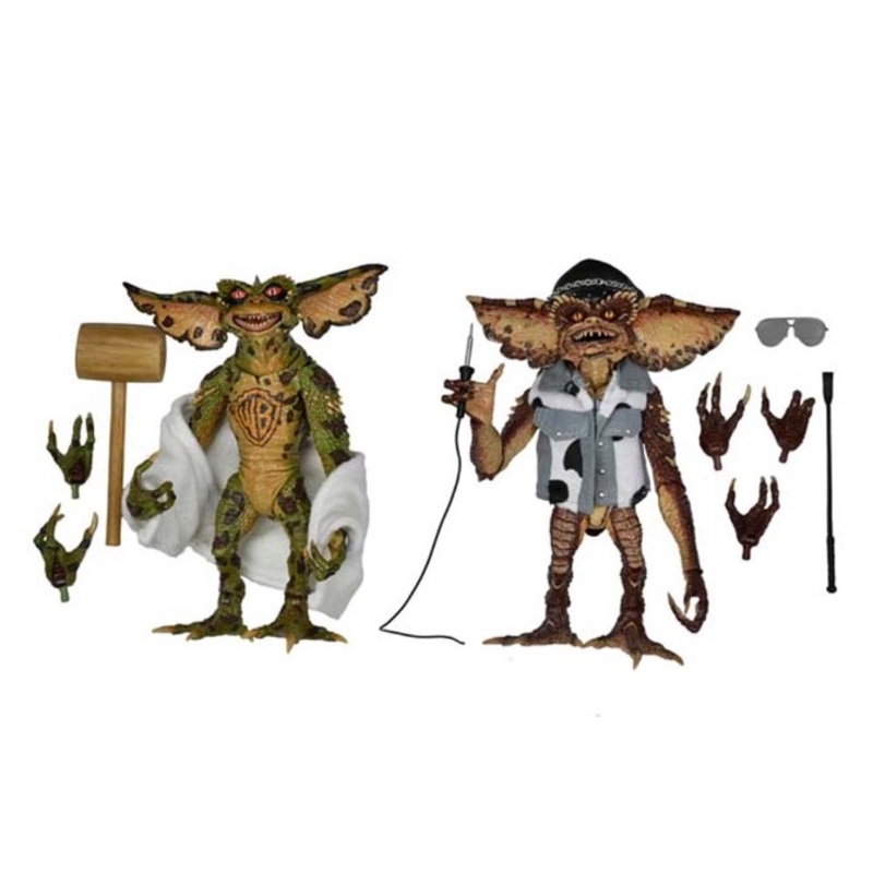 Gremlins Tattoo 2-Pack 7 Inch Scale Action Figures Gremlins 2 New Batch