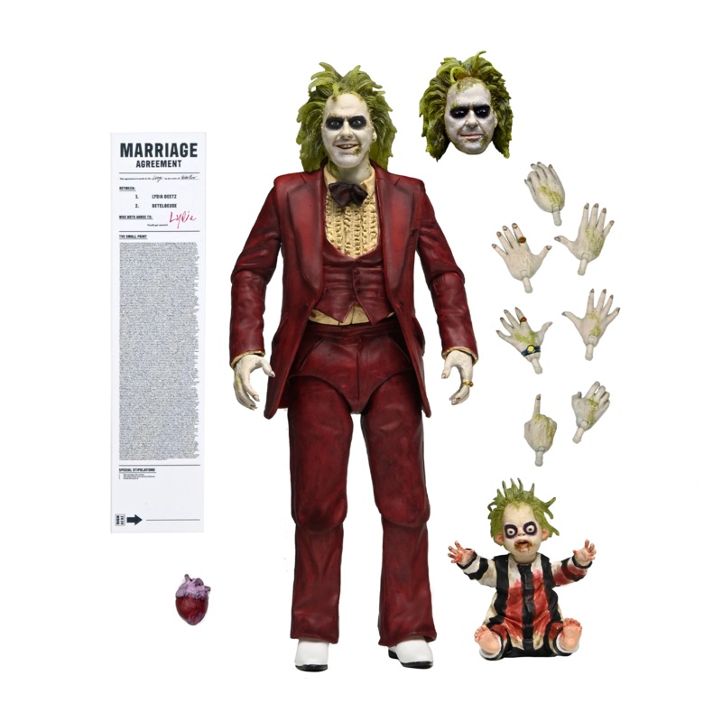 NECA Beetlejuice Beetlejuice - Wedding Tuxedo Beetlejuice 7" Scale Ultimate Action Figure