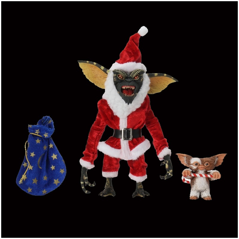 NECA Gremlins Santa Stripe & Gizmo 7" Figure