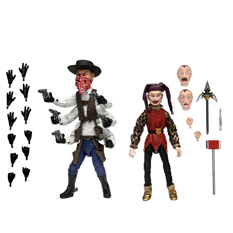 NECA Puppet Master  Six Shooter & Jester Ultimate 7 Action Figures