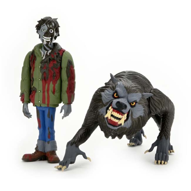 NECA Toony Terrors - An American Werewolf in London, Jack & Kessler Wolf 6" Figures 2 Pack