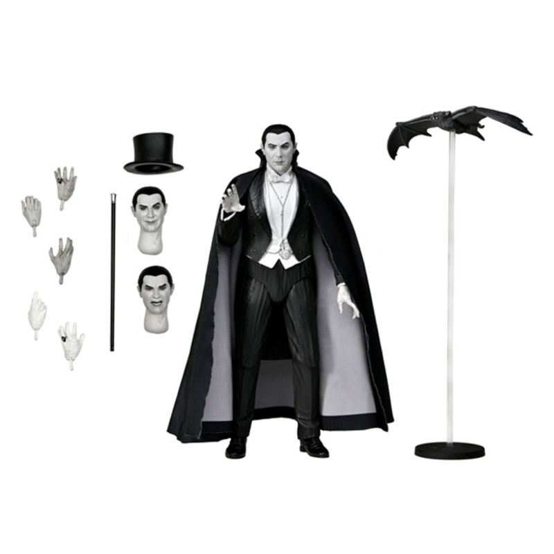NECA Universal Monsters (Black & White) Dracula (Carfax Abbey) Ultimate 7" Scale Action Figure