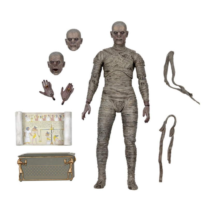 NECA Universal Monsters - The Mummy 7" Scale Action Figure 2 Pack