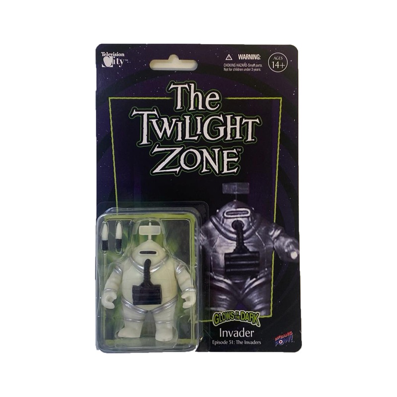 The Twilight Zone - Invader 3 3/4-Inch Action Figure (Glow-in-the-Dark)
