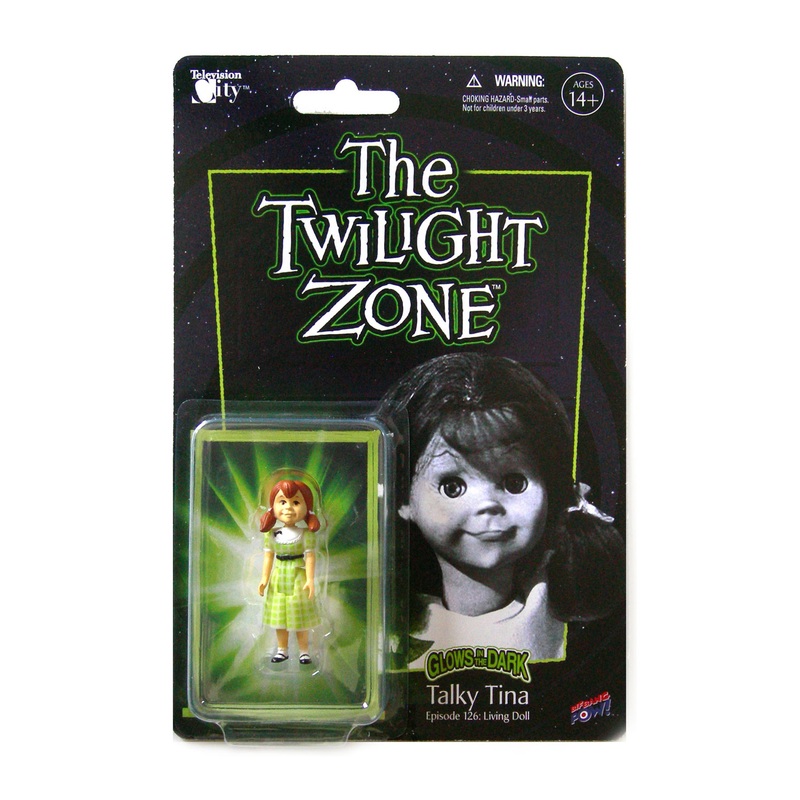 The Twilight Zone - Talky Tina 3 3/4-Inch Action Figure (Glow-in-the-Dark)