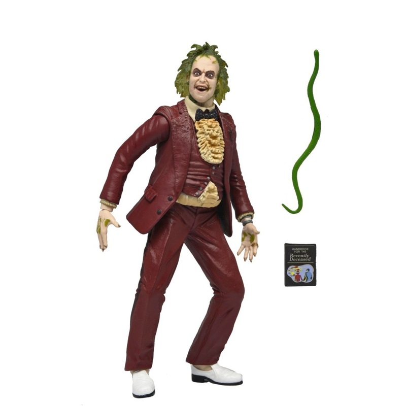 NECA Beetlejuice 1988 Red Tuxedo 7" Scale Action Figure