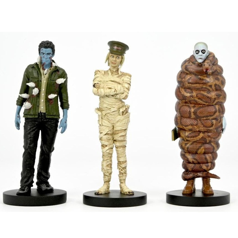 NECA Beetlejuice Immigration Hall 3" Figure Set