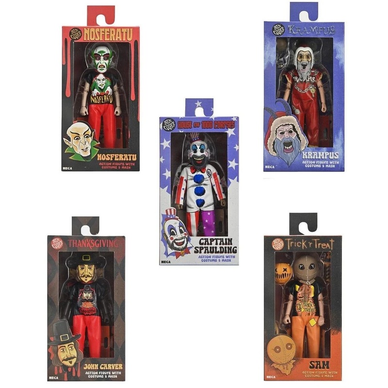 NECA - Ben Cooper Costume Collection (Series 4)  6 Clothed Figure Set of 5