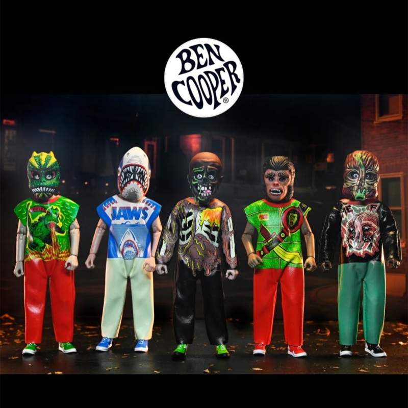 NECA Ben Cooper Costume Collection (Series 7) 6 Clothed Figures Set