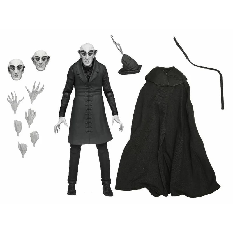 NECA Nosferatu (1922) - Count Orlok 7" Scale Ultimate Action Figure (B/W)
