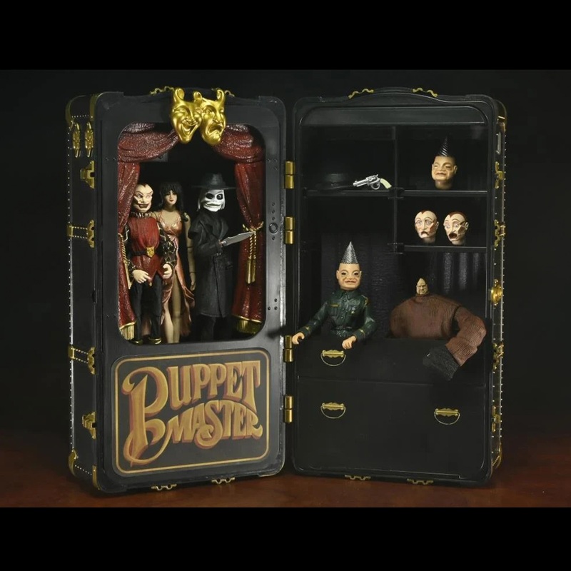 NECA Puppet Master: Toulon's Puppet Case and Leech Woman Action Figure 2 Pack