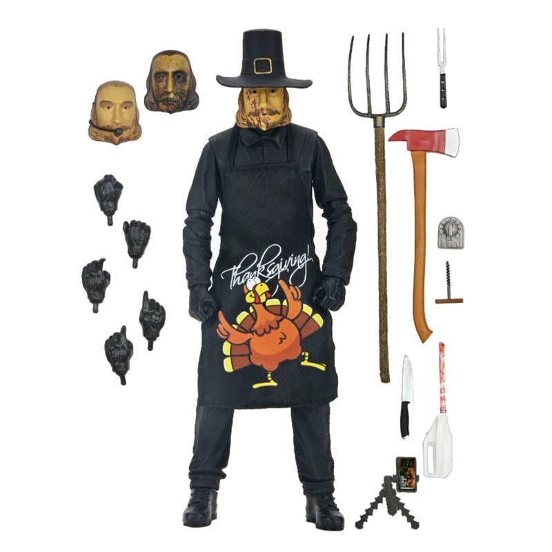 NECA Thanksgiving  "No Leftovers" John Carver 7 Ultimate Action Figure