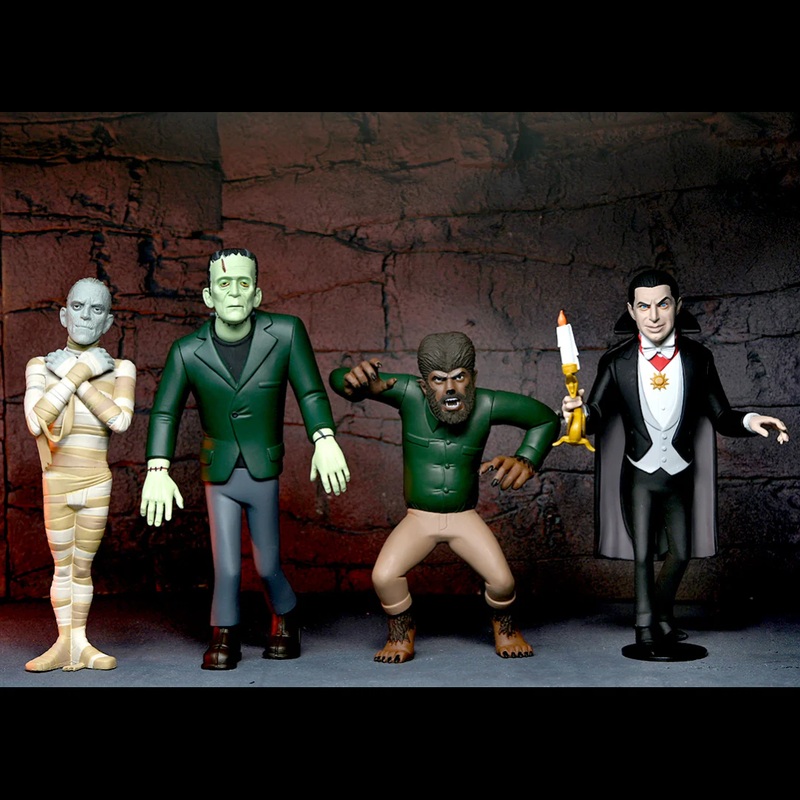 NECA Toony Terrors 6" Scale Action Figure Set - Universal Monsters (Series 10)