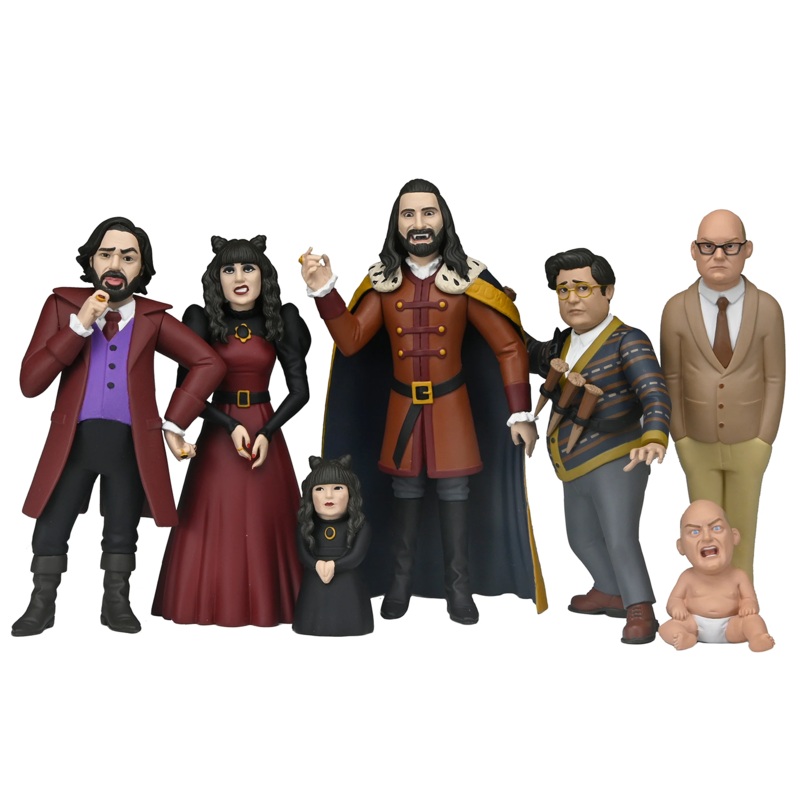 NECA Toony Terrors What We Do In The Shadows  6 Scale Action Figure Set (Series 11)
