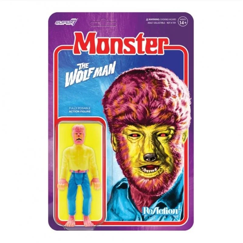 Super7 - Universal Monsters - The Wolfman ReAction Figure