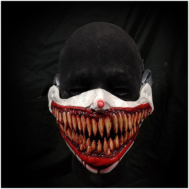 Female Clown Teeth - Red