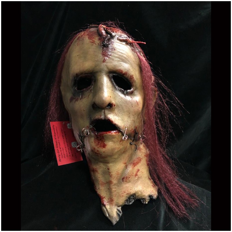 Full Mutilated Skin Mask