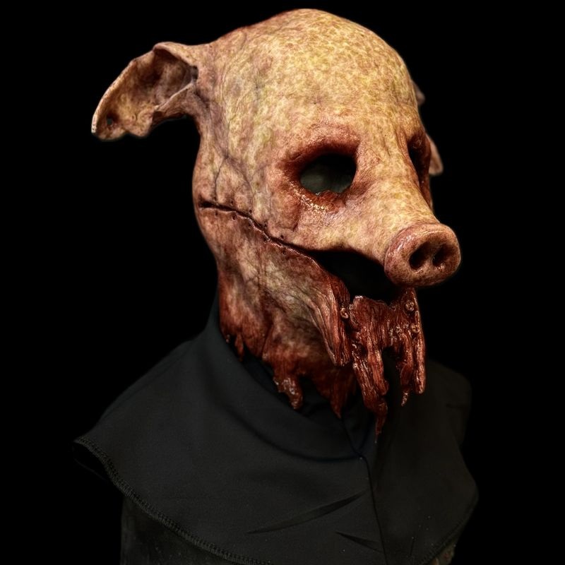 "Meat Bag" Silicone Half Mask (Flesh)