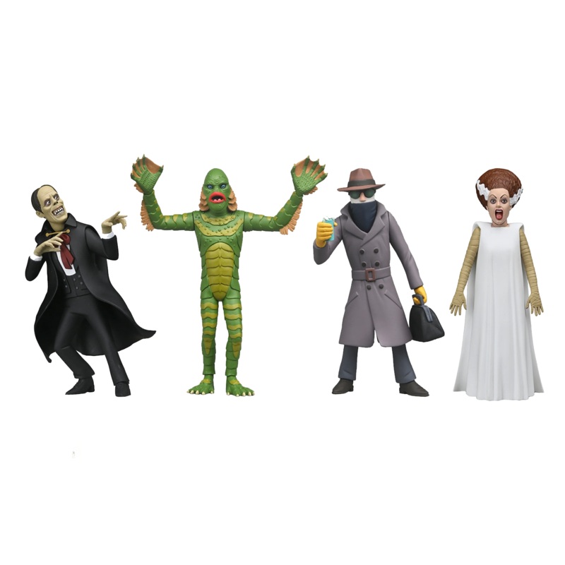 NECA Toony Terrors Universal Monsters - 6" Scale Action Figure Set (Series 12)