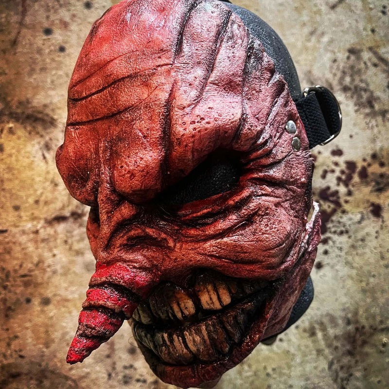 Corkscrew Devil Mask