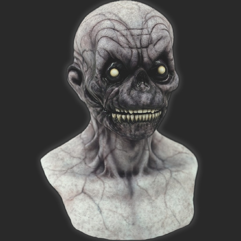 "Creeper" Silicone Mask (Pale)
